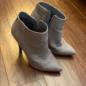 Fall booties with 5” heels